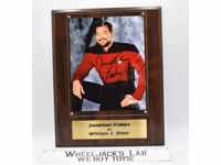 Commander William Riker Star Trek Jonathan Frakes AUTOGRAPHED Plaque