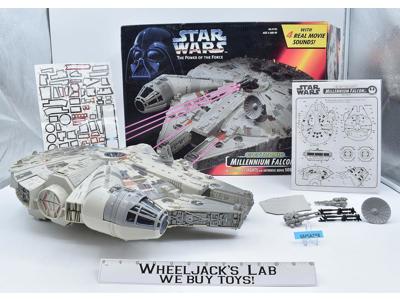 Electronic Millennium Falcon MIB POTF2 Star Wars 1995 Kenner Action Figure