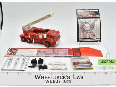 Inferno 100% Complete 1985 Vintage G1 Transformers Hasbro Action Figure