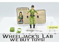 Lady Jaye V1 100% Complete 1985 GI Joe Vintage Hasbro Action Figure