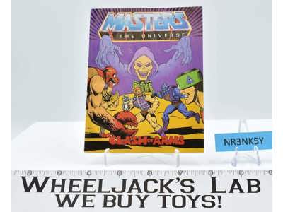The Clash of Arms Mini Comic Book MOTU Masters of the Universe 1983 Mattel