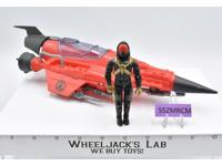 Stellar Stiletto 100% Complete 1988 GI Joe Cobra ARAH Hasbro Vehicle