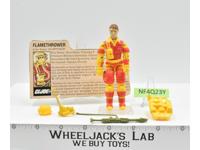 Blowtorch V1 100% Complete G.I. Joe 1984 Hasbro Vintage Action Figure