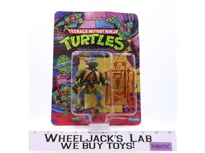 Leonardo Teenage Mutant Ninja Turtles TMNT 44-Back 1990 Playmates Unpunched NEW