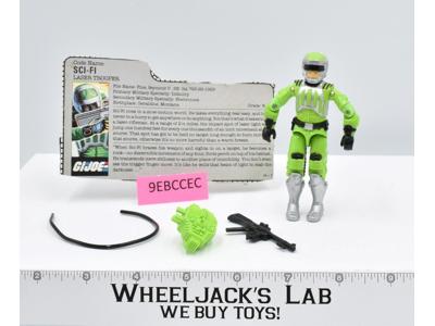 Sci-Fi V1 100% Complete G.I. Joe 1986 Hasbro Vintage Action Figure