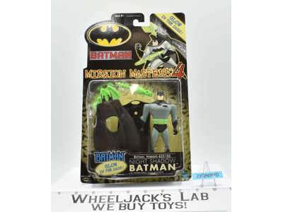 Night Shadow Batman Mission Masters 4 Batman NEW MOSC Hasbro 2001