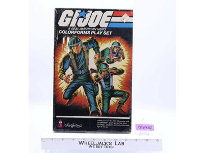 G.I. Joe A Real American Hero Play Set Colorforms 1982 Hasbro NEW SEALED