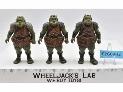 Lot of 3 Gamorrean Guards Star Wars ROTJ 1983 Kenner Action Figures