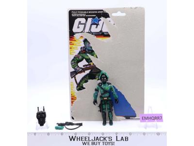 Night Viper V1 100% Complete W/Cardback 1989 GI Joe Vintage Action Figure