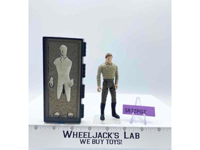 Han Solo in Carbonite 100% Complete Star Wars 1984 Vintage Kenner NO REPRO