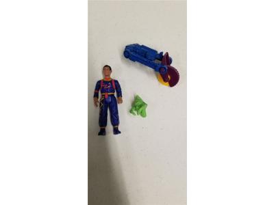 Winston Zeddmore Power Pack Heroes 100% Complete Ghostbusters 1990 Vintage