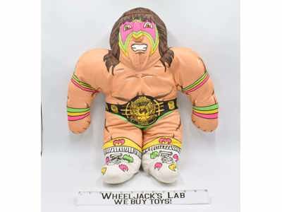 Ultimate Warrior Wrestling Buddies 22" WWF WWE Wrestling Tonka 1990 Vintage