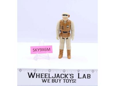 Hoth Rebel Soldier MOLDED BOOTS Tri-Logo Star Wars 1980 Palitoy No Repro