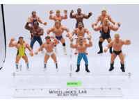 Lot of 12 Wrestling Action Figures WCW 1990 Galoob LJN Remco Vintage
