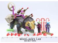 Triceratops W/Hammerhead 100% Complete Dino Riders 1989 Tyco Toys Action Figure