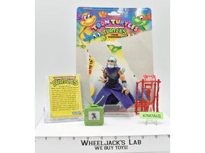 Toon Shredder w/Cardback NR MINT 100% Complete TMNT 1993 Playmates Action Figure