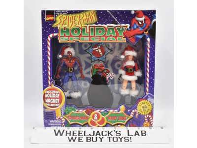 Spider-Man & Mary Jane Marvel Comics Holiday Special Marvel 1997 Toybiz MISB