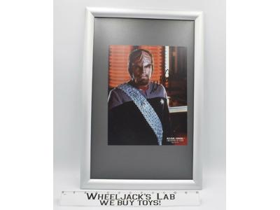 Commander Worf Star Trek Insurrection Michael Dorn AUTOGRAPHED Picture