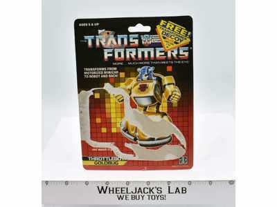 Goldbug Cardback 1986 Vintage Hasbro G1 Transformers Action Figure