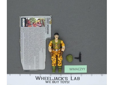 Claymore V1 Special Mission Brazil 100% Complete G.I. Joe 1986 Hasbro Vintage