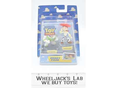 Buddy Pack Toy Story Action Hero Buzz Lightyear Yodeling Jessie NEW 2009 Disney