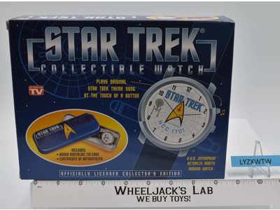 Star Trek Constitution Class Starship Collectible Watch 1998 Par Pic