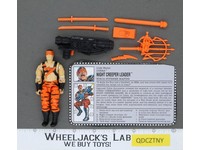 Night Creeper Leader V1 100% Complete G.I. Joe 1993 Hasbro Vintage Action Figure