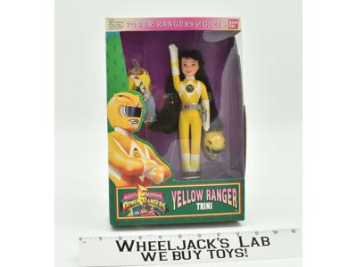 Trini Yellow Ranger Mighty Morphin Power Rangers 1994 Bandai Action Figure