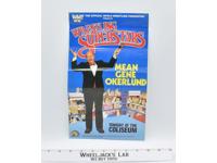Mean Gene Okerlund Original Poster 1985 WWF LJN Wrestling Vintage