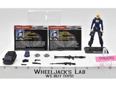 Cobra Officer v11 100% Complete G.I Joe 50th Anniversary 2016 Hasbro Figure