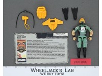 Wet-Suit V1 100% Complete G.I. Joe 1986 Hasbro Vintage Action Figure