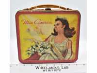 Miss America Metal Lunchbox with Thermos 1972 Aladdin Laurie Schaefer