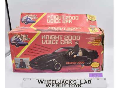 Knight 2000 Talking Kitt Voice Car Knight Rider 1983 Kenner Vintage Vehicle