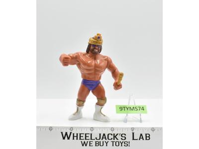 Macho Man Randy Savage King 100% Complete 1991 WWF Wrestling Hasbro Figure