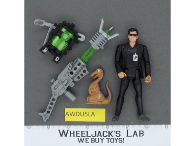 Ian Malcolm w/ Launching Tranq Missile Dart Series 2 Jurassic Park 1993 Kenner