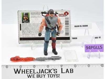 Dreadnok Torch v2 100% Complete GI Joe Valor vs Venom 2005 Hasbro Action Figure