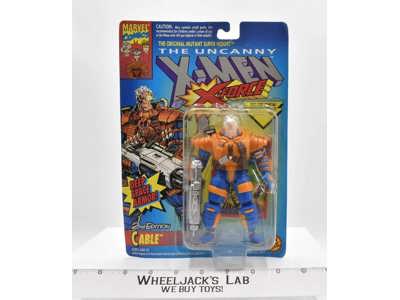 Cable 2nd Edition  Marvel Comics The Uncanny X-Men X-Force MOSC 1993 Toybiz