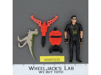 Ian Malcolm Chaos Expert 100% Complete Jurassic Park The Lost World 1996 Kenner