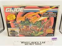 Fort America Complete W/Box GI Joe 1991 Hasbro Action Figure Vehicle NEW MIB