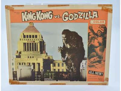 King Kong vs. Godzilla 1963 Sci-Fi/Horror Movie Lobby Card Poster 11x14