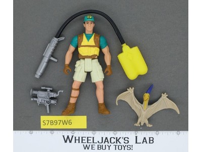 Nick Van Owen w/ Hat Pteranodon Hatchling Jurassic The Lost World 1997 Vintage