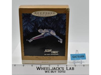 Klingon Bird Of Prey Star Trek TNG MIB 1994 Hallmark Magic Keepsake Ornament