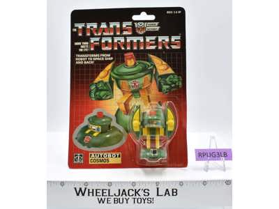 Cosmos MOSC NEW Sealed 1986 Vintage Hasbro G1 Transformers Action Figure