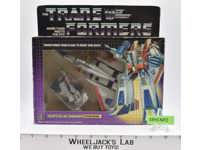 Starscream NICE FIGURE 100% Complete w Box 1985 G1 Transformers Hasbro Figure