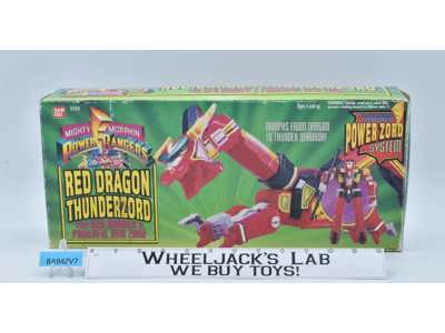 Red Dragon Thunderzord Mighty Morphin Power Rangers 1994 Bandai Complete W/Box