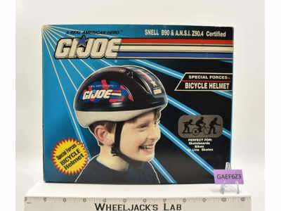 Special Forces Bicycle Helmet GI Joe 1993 Hasbro USA Helmet NEW MIB
