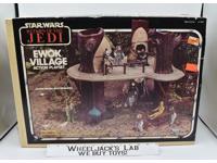 Ewok Village Action Playset 100% Complete W/Box ROTJ Star Wars 1983 Vintage