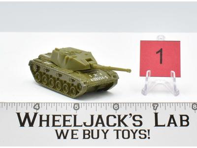 U.S. Army Tough Customer #1 Tank Green 1974 Hot Wheels Mattel Vintage