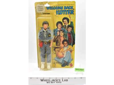 Epstein from Welcome Back Kotter 1976 Mattel 9" Figure  NEW MOSC SEALED