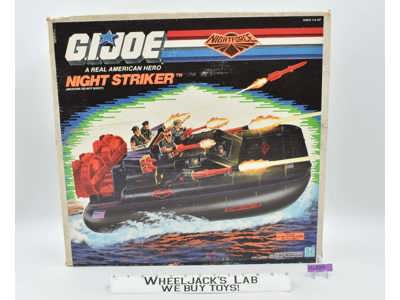 Night Striker NEW UNUSED MIB GI Joe 1988 Hasbro Action Figure Vehicle Force